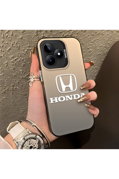 Hontinga Realme Note 50 4g Compatible Silicone Edge Hard Back Anti-Fall Phone...