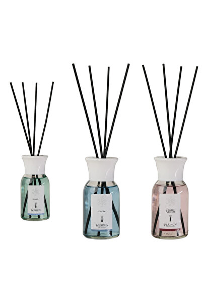Permun Difuzor cu bețișoare Angel 110ml & Difuzor cu bețișoare Ocean 110ml & ...