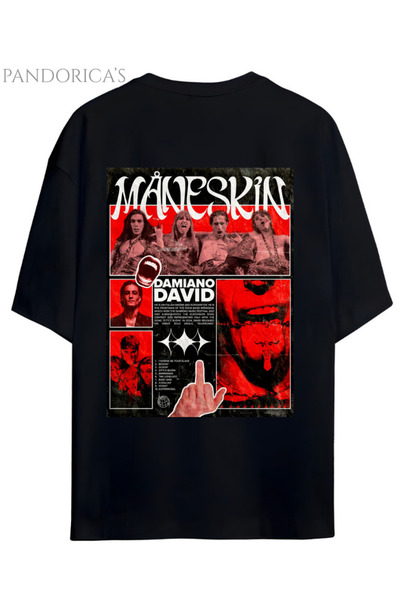 Grafftee Clothing ΣΕΙΡΑ MANESKİN DESIGN ΜΠΛΟΥΖΑΚΙ UNISEX ΜΕ ΕΚΤΥΠΩΣΗ DAMIENO ...