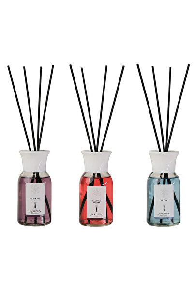 Permun Difuzor cu bețișoare cu parfum de smochin negru 110ml & Difuzor cu beț...