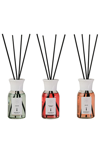 Permun Difuzor cu bețișoare cu parfum de iasomie 110ml & Difuzor cu bețișoare...