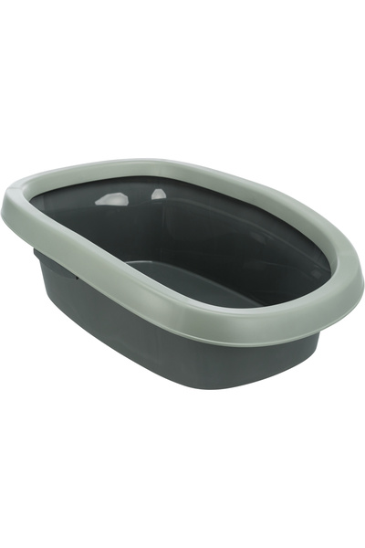 Trixie Litiera Carlo, Cu Rama, Be , 31 x 14 x 43 cm, Antracit/Gri - Verde, 40211