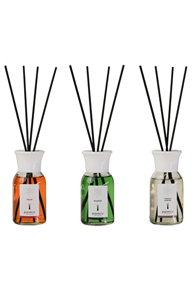Permun Difuzor cu bețișoare cu aromă de piersică 110ml & Difuzor cu bețișoare...