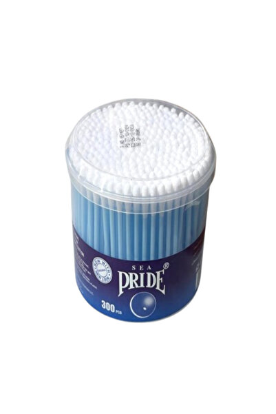 sea pride Double-Tipped Soft Cotton Swabs Daily Beauty Ear Buds Box (300 Pieces)
