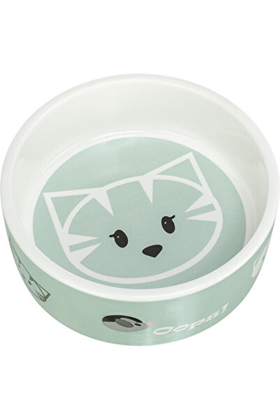 Trixie Castron Ceramic Mimi, Pentru Pisici, 0.3 l/ 12 cm, Diverse Culori, 24655