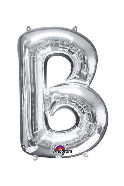 Anagram بالون فويل على شكل حرف B مقاس 34 بوصة