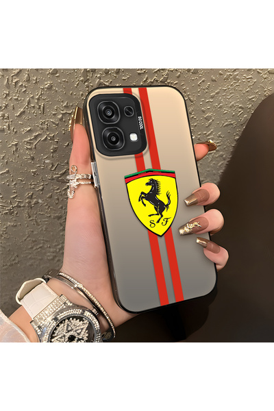 Hontinga حافظة هاتف OPPO A6 Pro 4G متوافقة مع الحواف السيليكونية الصلبة والمض...