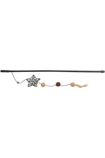 Trixie Jucarie Pentru Pisici, Undita cu Catnip, Stea, 50 cm, 45386