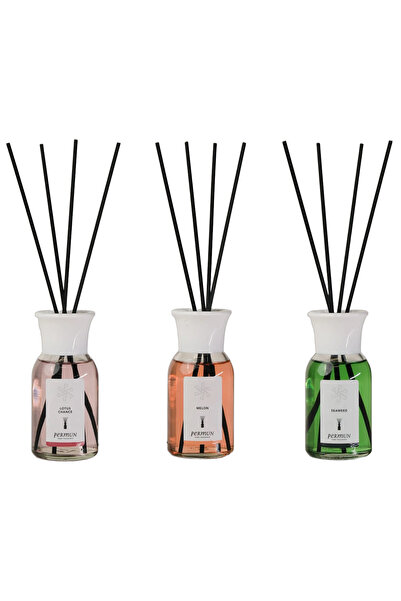 Permun Difuzor cu bețișoare Lotus Chance 110ml & Difuzor cu bețișoare Melon 1...