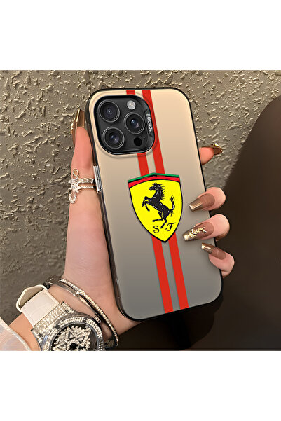 Hontinga iPhone 16 Pro Max Uyumlu Silikon Kenar Sert Arka Anti Düşme Telefon ...