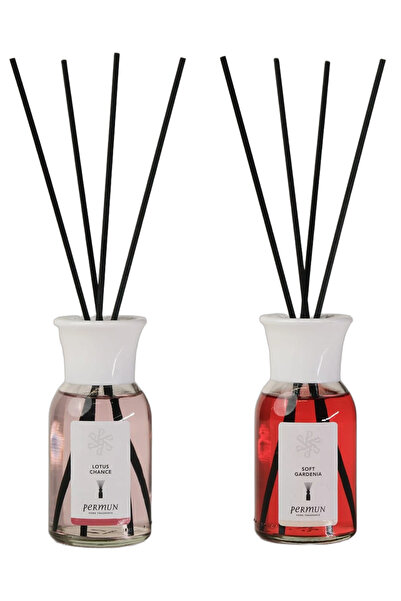 Permun Difuzor cu bețișoare Lotus Chance 110ml și Difuzor cu bețișoare Soft G...