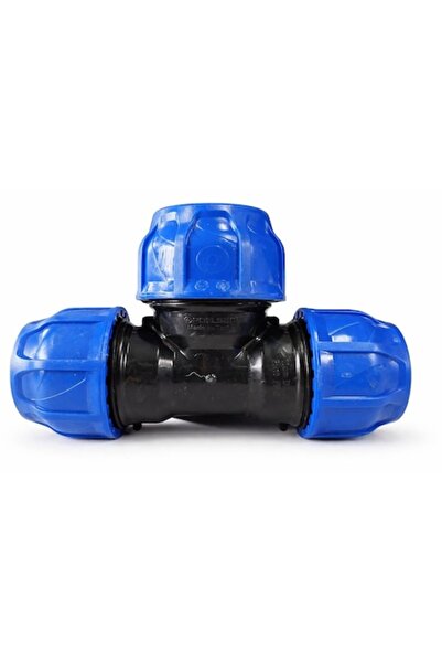 POELSAN Racord în T PEHD cu compresie egală 63 mm, PN16