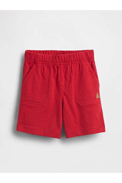 GAP Erkek Bebek Kırmızı Mix & Match Pull-On Şort