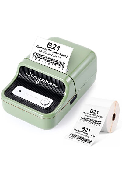 NiiMbot B21S Thermal Label Printer (Green)