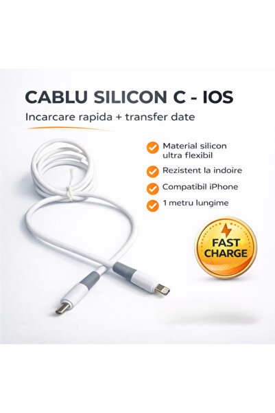 PARADOX SINCE 1992 Καλώδιο USB-C σε iOS 1μ για Μεταφορά Ρεύματος και Δεδομένων