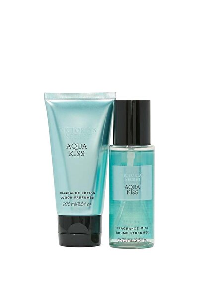 Victoria's Secret Aqua Kiss Seyahat Boy Hediye Seti