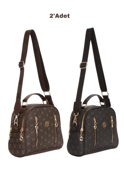 NEWISH POLO ACCESSORIES Γυναικεία τσάντα χειρός και ώμου με σχέδια, καθημεριν...