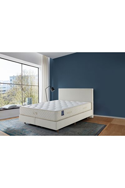 Vivense LUNA MILKY SABİT BAZA VE BAŞLIK, KREM, 140X200