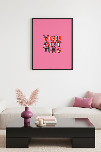 huhuli Πίνακας με Φυσικό Ξύλινο Πλαίσιο - Ρετρό Ποπ Αρτ με Εμπνευσμένο Θέμα "...