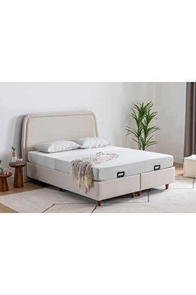 Vivense LUNA ARCHE BAZA VE BAŞLIK SETİ, KREM, 150X200