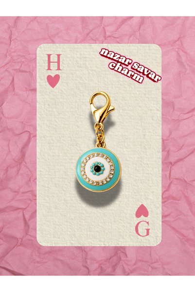 Hugs and Gifts Shoe Charm 🧿   Aegean Nazar Light