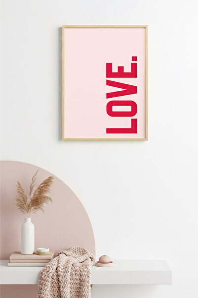 huhuli Ρετρό πίνακας με φυσικό ξύλινο πλαίσιο - Love Pop Art |   huhu2659