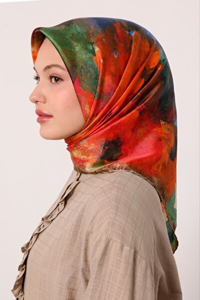 Levidor Φουλάρι με μοτίβο παστέλ και λαμπερά κρύσταλλα