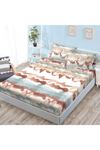 OEM Bed cover set 2 people 160x200cm + 2 pillowcases 50x70cm, PRV, AURA-1472