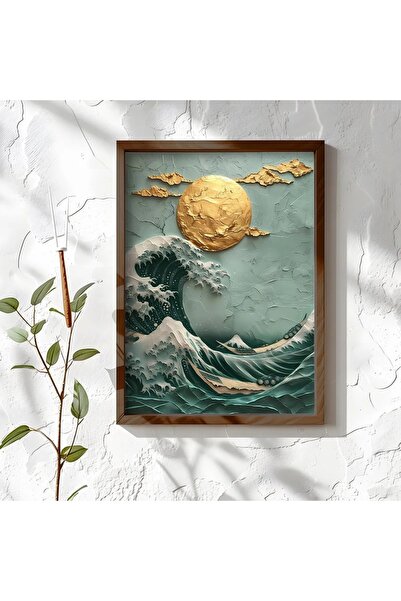 OEM Διακοσμητικό Πάνελ Ρι-Μπλουμ, MDF, πολύχρωμο, 35 x 47 x 3.5 εκ.