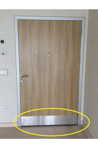 Empressco Kapı Altı Koruması Metal Krom -8*80 Cm 2 Adet