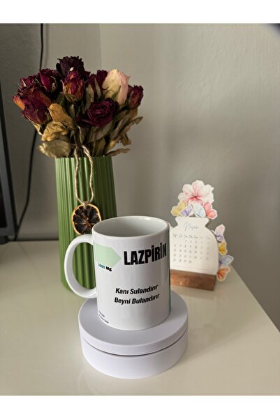 Brs PrintLab Lazpirin İlaç Baskılı Kupa Bardak Hediye - Komik Yazılı Kupa Bardak