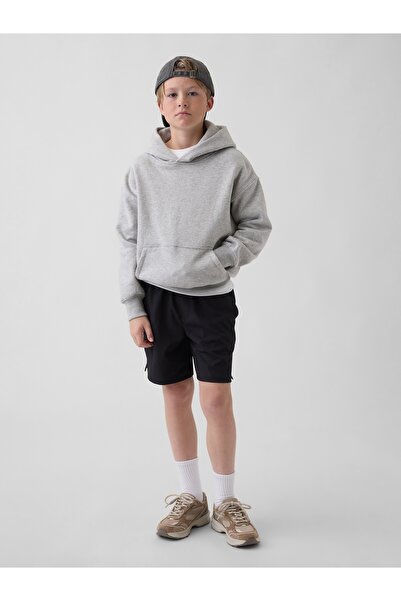 GAP Erkek Çocuk Siyah GapFit Quick-Dry Şort