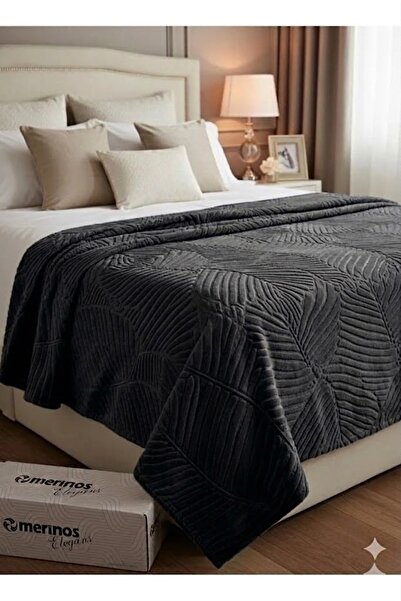 Merinos ΚΟΥΒΕΡΤΑ ELEGANS EMBOS ΔΙΠΛΗ ΑΝΘΡΑΚΙΤΙΚΗ