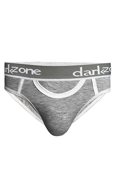 darkzone Erkek Gri Önü Açık Slip Külot