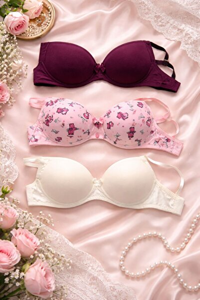 ask ΚΟΡΙΤΣΙΣΤΙΚΟ ΣΕΤ ΣΟΥΤΙΕΝ ΠΡΟΠΟΝΗΣΗΣ 3 ΤΕΜΑΧΙΩΝ ΜΕ ΣΧΕΔΙΑ