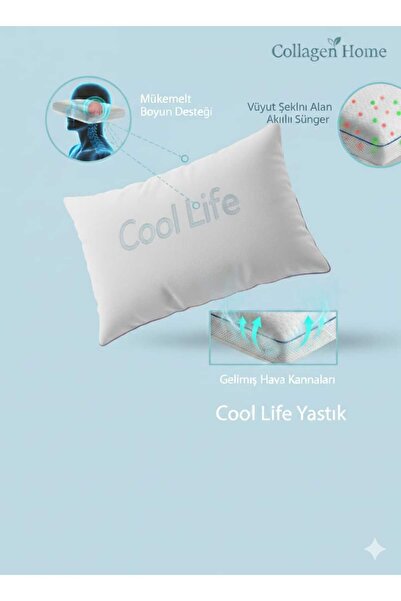 Mobyat Cool Life Soğuk Sıcak Dengeli Çift Yönlü Yastık