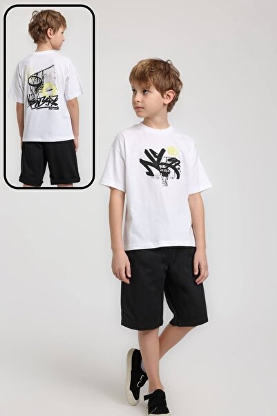 Jack Lions Front and back printed t-shirt