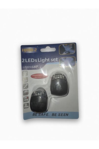 Hobbys Silikon Led Bisiklet Lambası Fener Stop Işık Aydınlatma