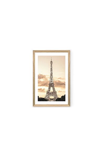 OEM Tablou decorativ Re-Bloom, model Turnul Eiffel, MDF, multicolor, 33 x 48 cm