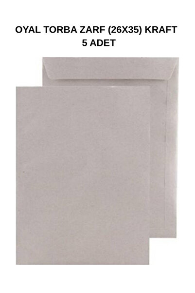 Oyal Koverta za pakovanje 26x35 Kraft 90 gr 5 komada – Izdržljivo i prirodno ...