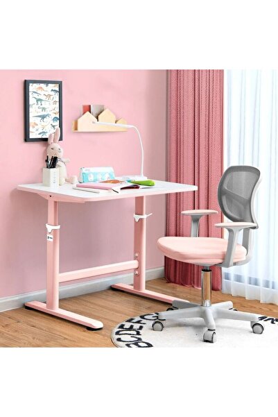 COSTWAY Fotoliu pentru copii HY 10252 PK (Roz)