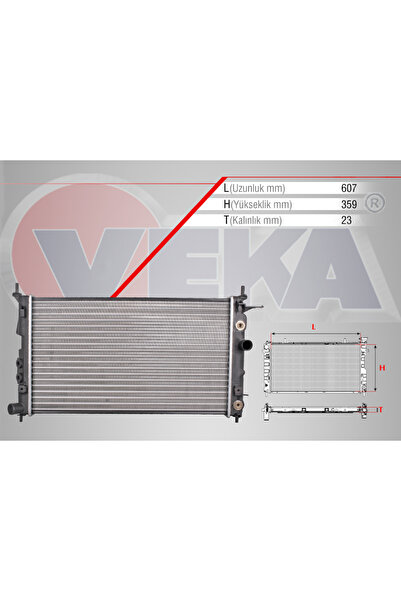 Veka SU RADYATORU MEKANIK OPEL VECTRA B 1.6I A T 1995 2003 OTOMOTİK ŞANZIMAN