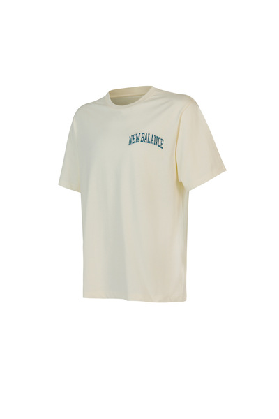 New Balance UNT1601 Κρεμ Μπλουζάκι Unisex