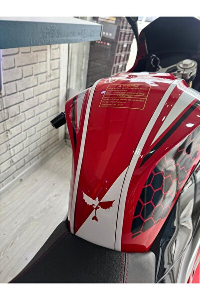 Mavera Stickers RKS SRK 125-R Depo İçin Ejderha Sticker Etiket