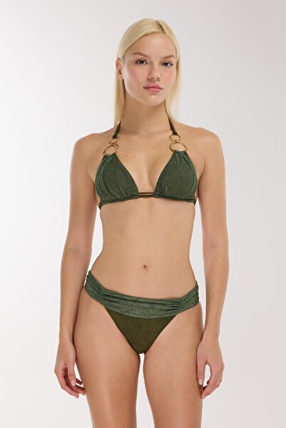 AYYILDIZ 5704 Haki Üçgen Bikini Takımı