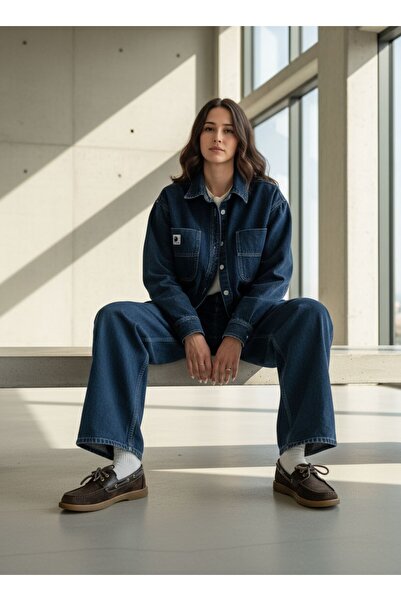 NUR KARACA 26Y-088-7180 ΓΝΗΣΙΑ ΔΕΡΜΑΤΙΝΑ ΠΑΠΟΥΤΣΙΑ LOAFER ΜΕ ΔΑΝΤΕΛΕΣ ΓΙΑ ΓΥΝ...