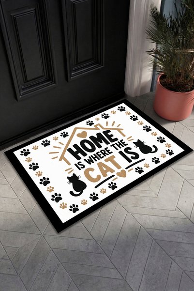 STARYUNA Door Mat, Cat Home Mat, Decorative Mat Kpyuna510