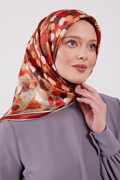 Levidor Φουλάρι με σχέδιο μπατίκ ελαιογραφίας και λαμπερά κρυστάλλινα στοιχεία