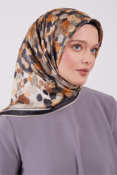 Levidor Φουλάρι με σχέδιο μπατίκ ελαιογραφίας και λαμπερά κρυστάλλινα στοιχεία