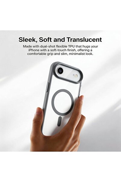 CROWNYX Fusion Clear TPU Case for iPhone 17 Air